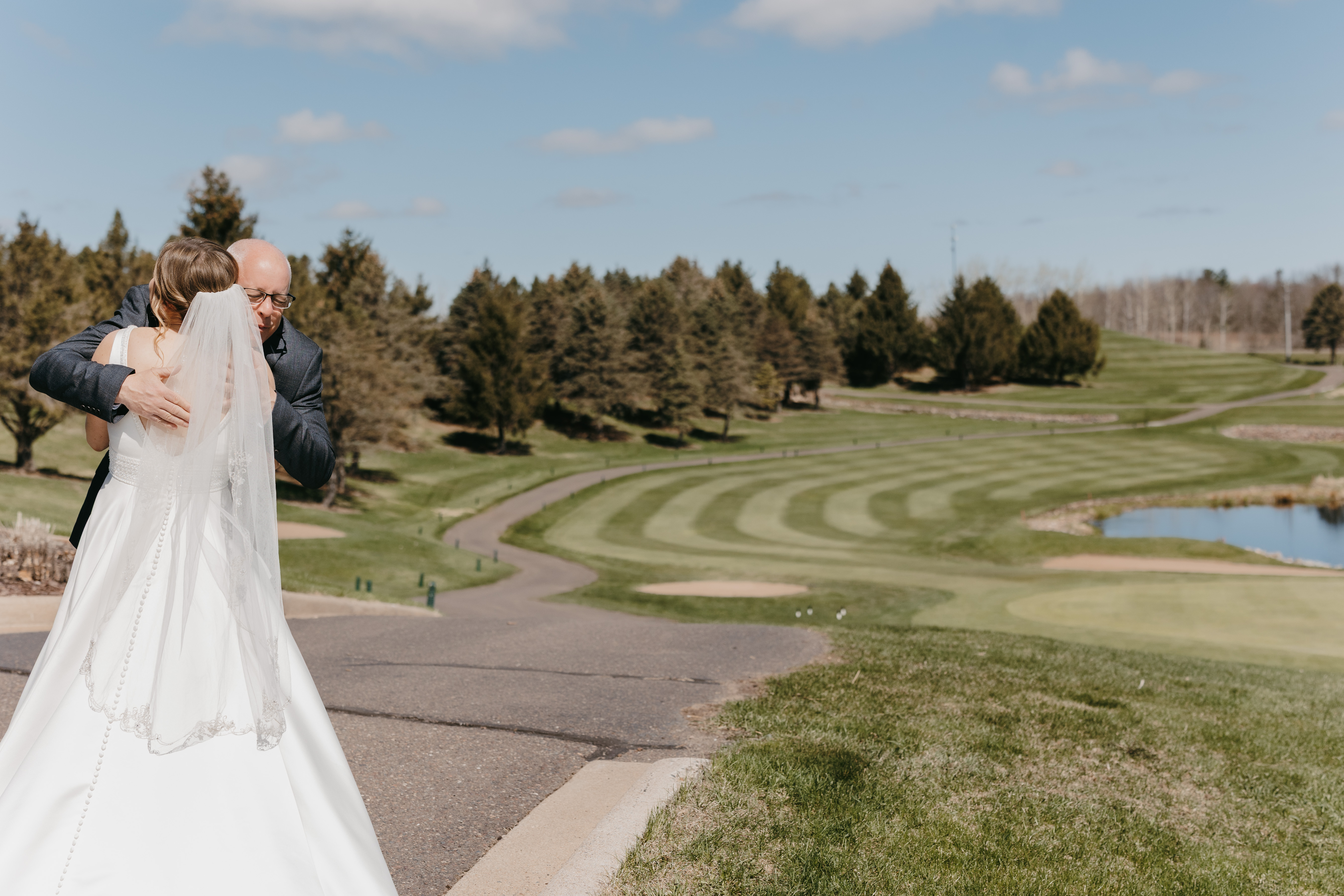 Orr First Look Bride/Father